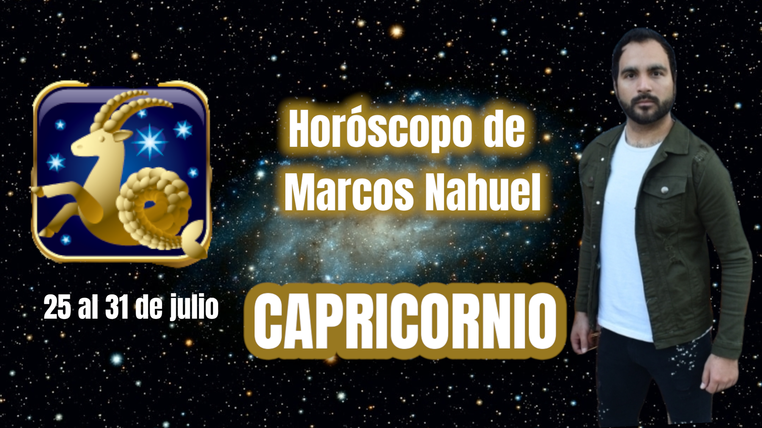 Capricornio, horóscopo del 25 al 31 julio, por Marcos Nahuel