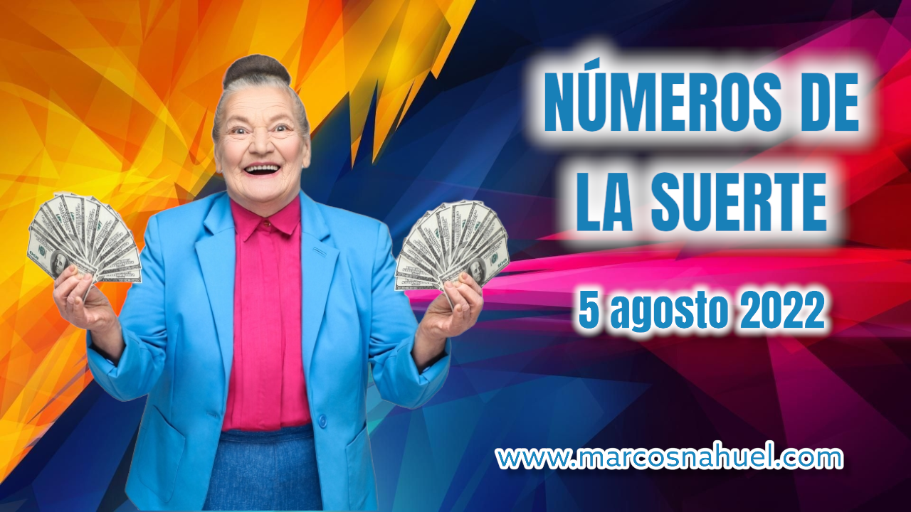 Números de la suerte de hoy 5 de agosto.