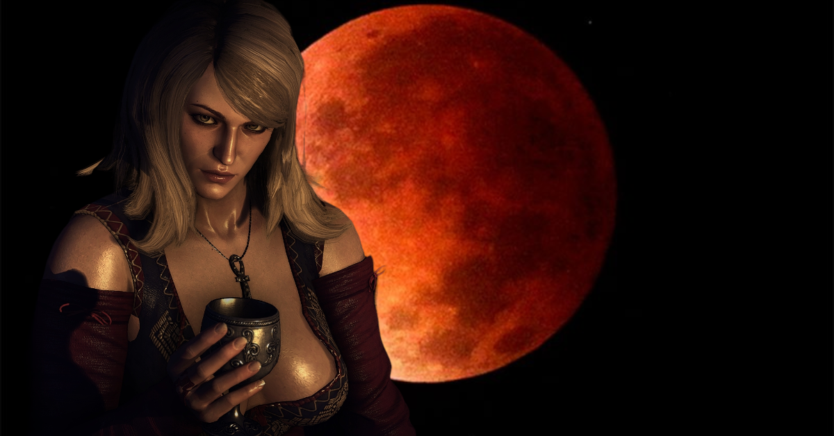 Eclipse 5 de mayo: rituales con la luna roja