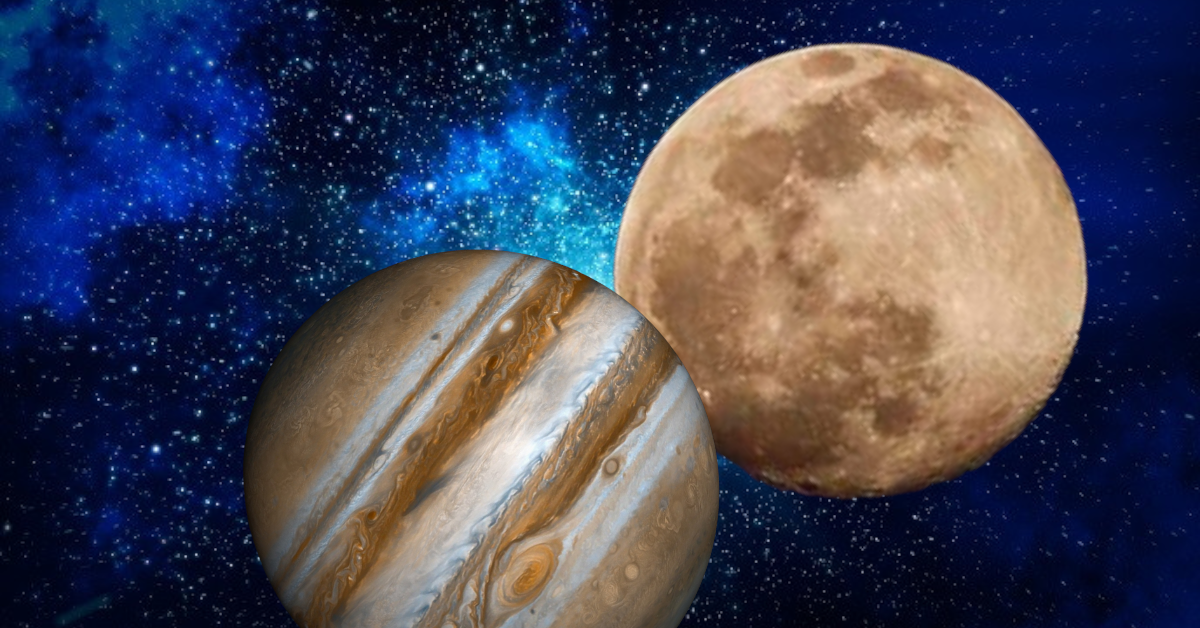 11 de mayo: Conjunción de la Luna y júpiter. Como te afectará?