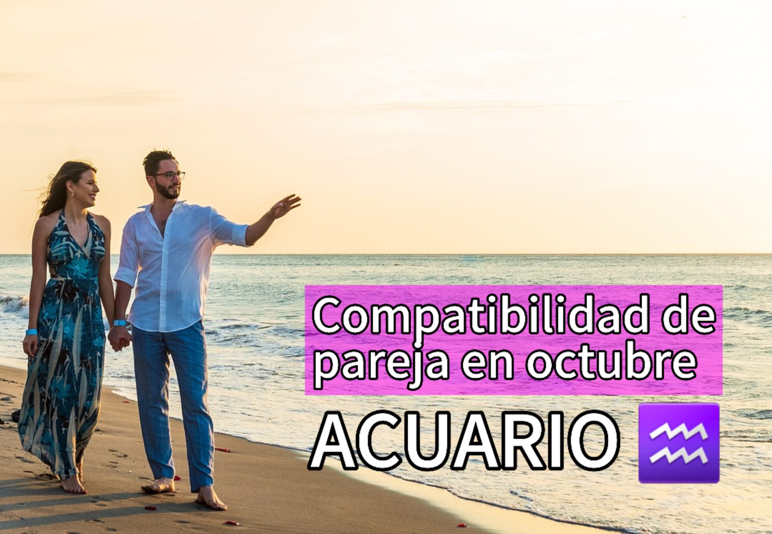 ACUARIO: Tu pareja más compatible en octubre